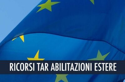 Abilitazioni estere- Il Tar respinge le istanze