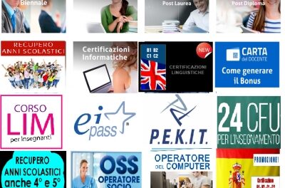 Conseguimento titoli per docenti e ATA . 30/36/60 cfu