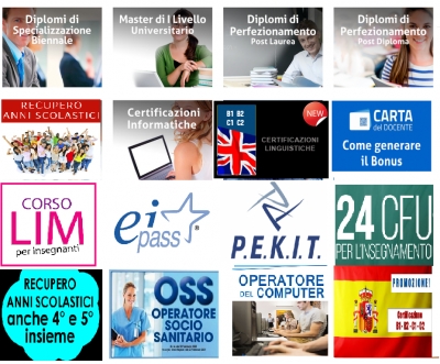 Conseguimento titoli per docenti e ATA . 30/36/60 cfu